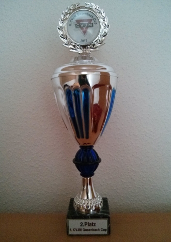 8. CVJM-Gosenbach Cup 2015 Pokal